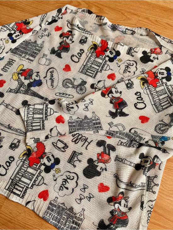Disney Sweaters - Vintage Disney Sweater Mickey Mouse Europe Graphic Print